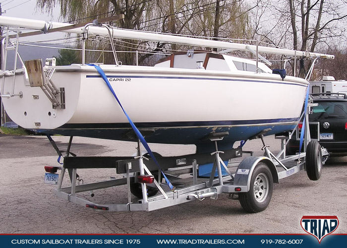 full keel sailboat trailer