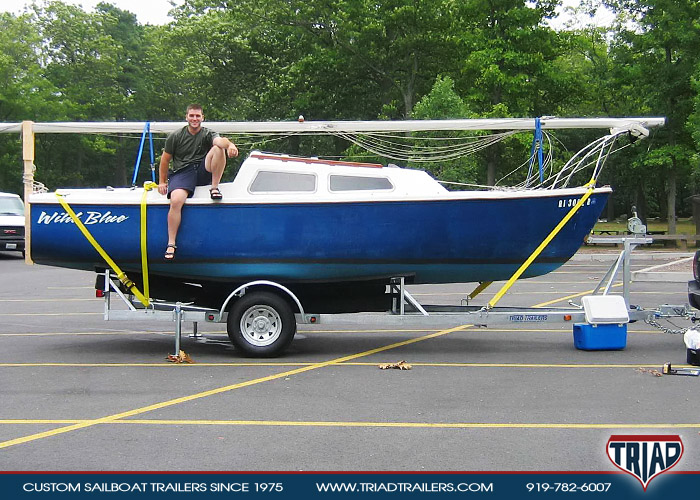 sailboat trailer keel