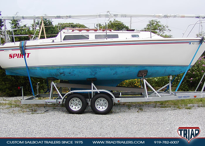 used sailboat trailer keel