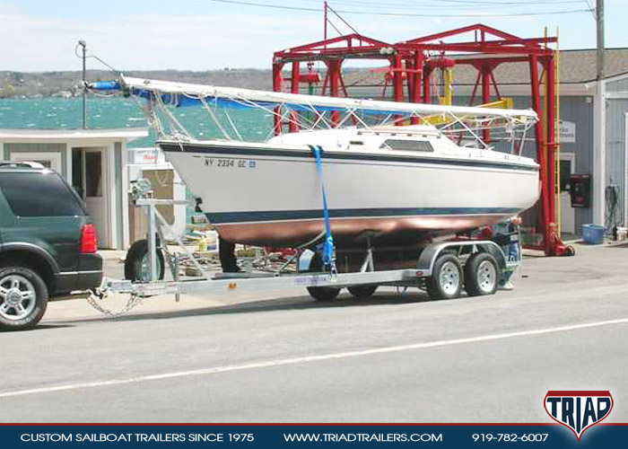 o'day 23 sailboat trailer