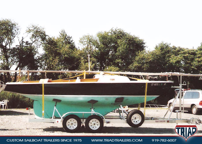 ensign sailboat trailer