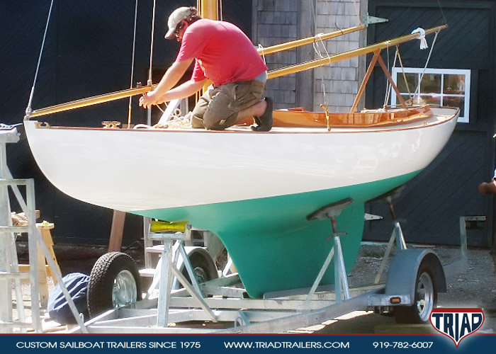 used sailboat trailer keel