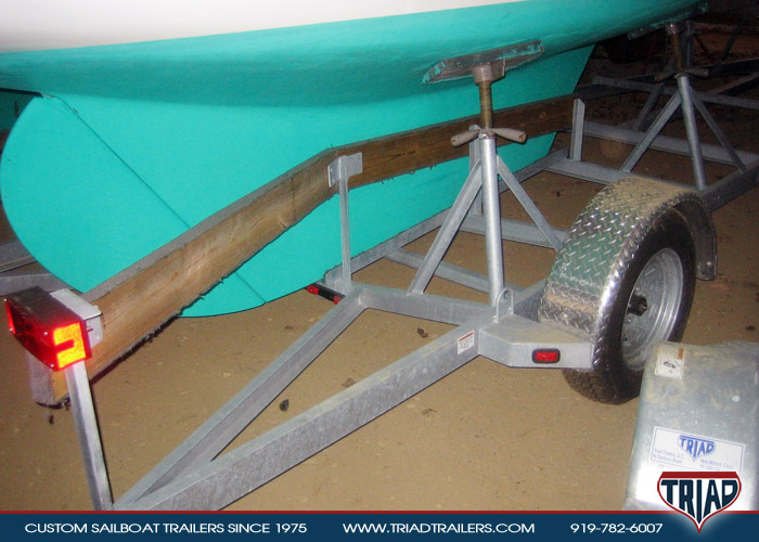 full keel sailboat trailer