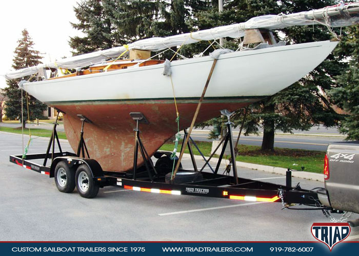 30 foot sailboat trailer