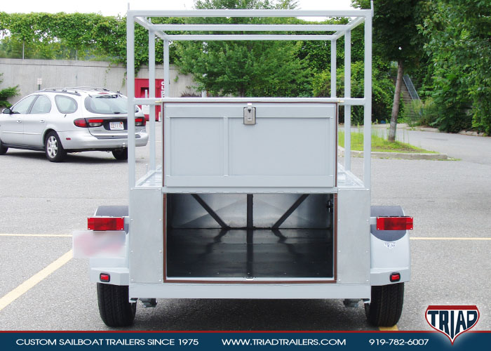 opti sailboat trailer